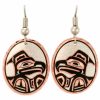 Canadian NW Coast Native Eagle Earrings