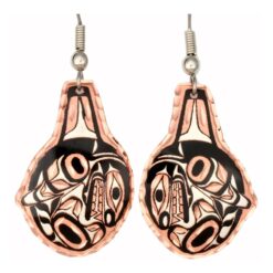 Cut Out NW Native Orca Earrings