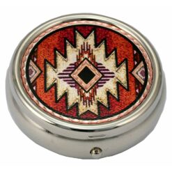 Pill Boxes Embellished with Stunning Copper Native Design