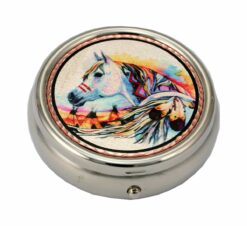 Native Horse Pill Boxes