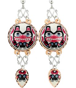 NW Native Bear Wire Earrings