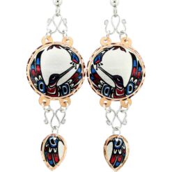 NW Native Hummingbird Wire Earrings