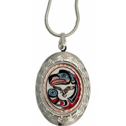 Unique Wholesale Lockets in Native American Eagle Design