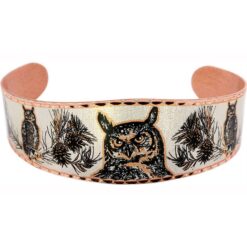 Handmade owl bracelet