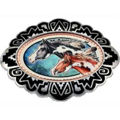 Painted Ponies Cowboy Belt Buckles