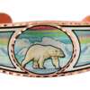 Alaska Wildlife Jewelry, Polar Bear Northern Lights Bracelets