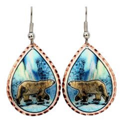 Polar Bear Earrings Made in Striking Colors