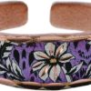 Purple Flower Handcrafted Rings