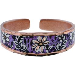 Unique Wholesale Rings, Handcrafted in Purple Flower Rings