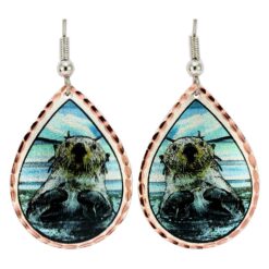 Alaska Jewelry, Sea Otter Earrings