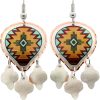 Southwest Native Dangle Earrings