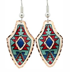 SW Native American Arrowhead Earrings