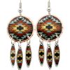 SW Native Indian Dangle Earrings