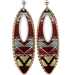 SW Native American Pueblo Earrings