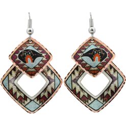 Handcrafted Native Indian Bear Earrings