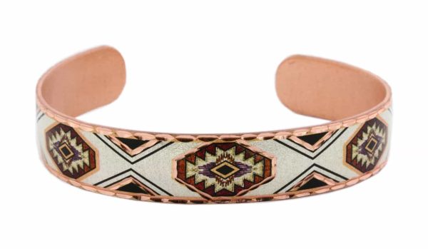 Colorful SW Native Indian Copper Bracelets