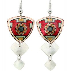 Medicine Wheel Dangle Earrings