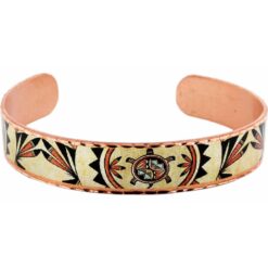 Colorful Feather and Turtle Bracelet