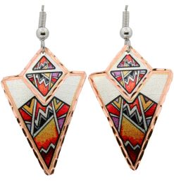Triangle Native American Earrings