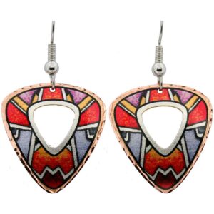 Exquisite jewelry that will steal your breath away: meticulously handcrafted cutout triangle southwestern colorful earrings offering timeless elegance. Meticulously handcrafted with attention to detail, these cutout triangle southwestern colorful earrings perfectly illustrate one of the 7 great ways to up your style with western jewelry.