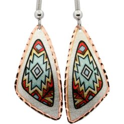 Exciting Triangle Native Southwestern Earrings