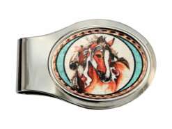 Western Horse Money Clips
