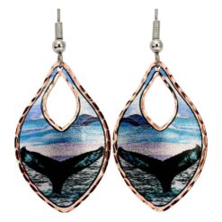 Alaska Jewelry, Whale Tail Earrings