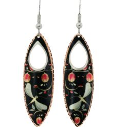 Teardrop Dragonfly Earrings