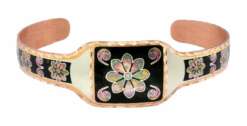 Copper Flower Bracelets, Wholesale Copper Jewelry