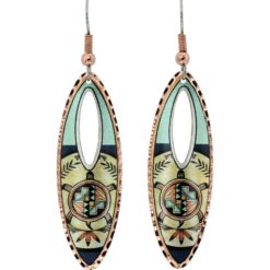 Turtle Earrings with Native Flair