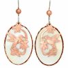 Mother of Pearl Fashion Hummingbird Earrings