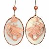 Mother of Pearl Butterfly Earrings