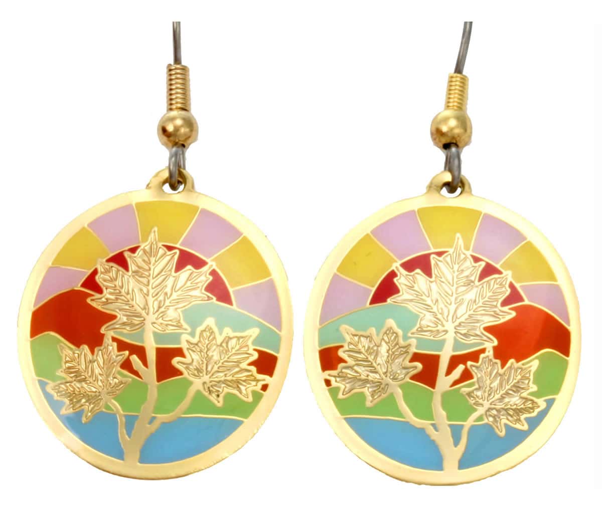 wholesale fashion jewelry maple leaves earrings wholesale fashion jewelry maple leaves earrings