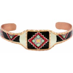Native Jewelry Southwest Star on Unique Copper Bracelets