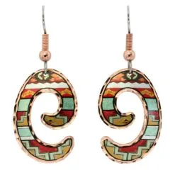 Cut Out SW Native American Earrings