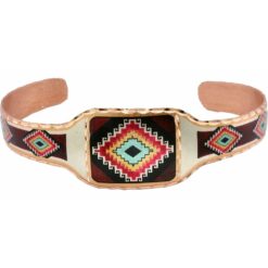 SW Native American inspired design on handcrafted bracelets