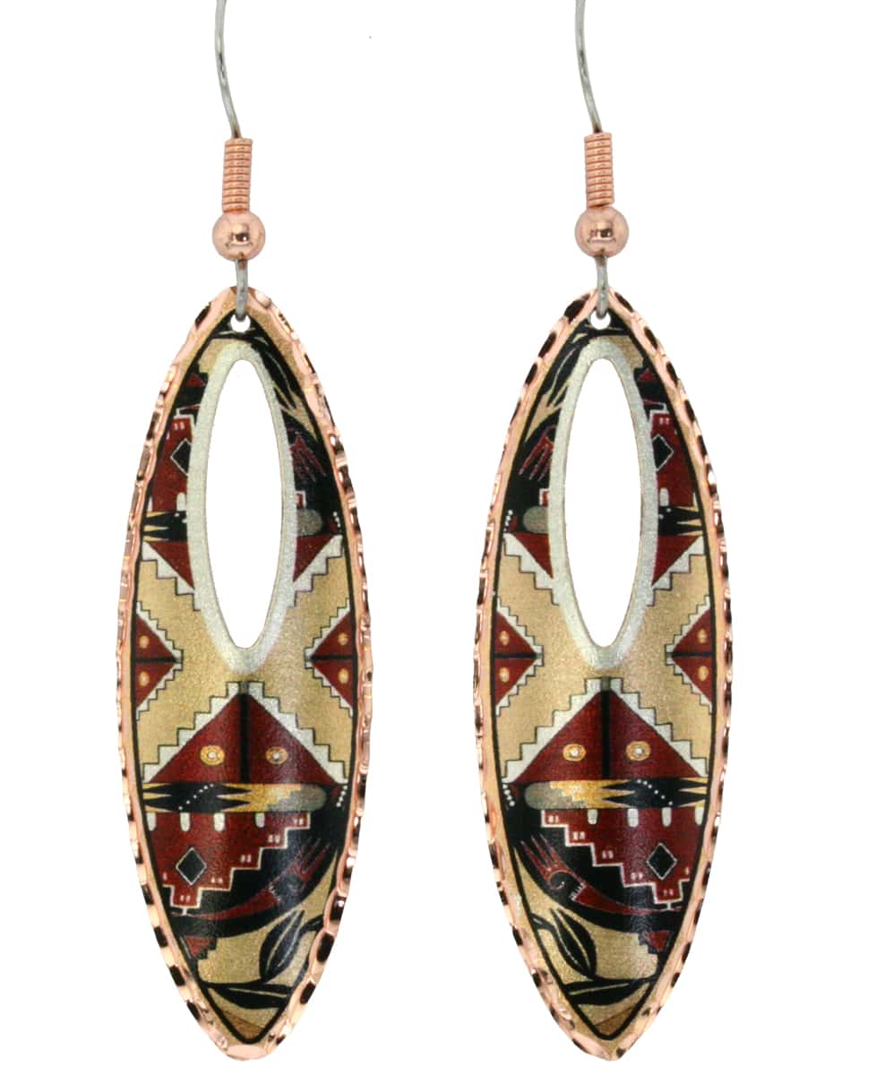 Teardrop Native American Earrings Teardrop Native American Earrings
