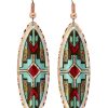 Unique Teardrop SW Native Earrings