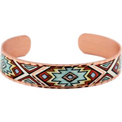 Native American Southwest Geometric Design Bracelet