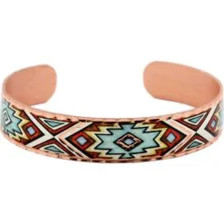 Native American Southwest Geometric Design Bracelet