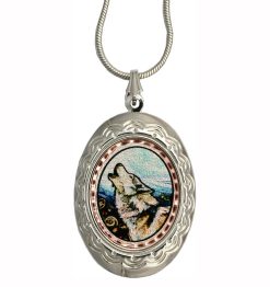 Wolf Jewelry Locket