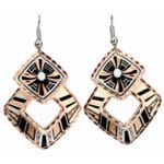 Abstract Art Nouveau Earrings
