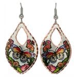 Flowers and Butterfly Earrings