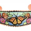 Colorful butterfly bracelets handmade from copper. No polishing required.