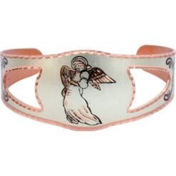 Purchase best handmade bracelets wholesale created in harp playing angel design