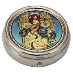 Unique handmade copper gifts for women, special angel pill boxes