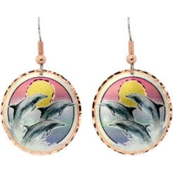 Wear dolphins earrings to add a touch of ocean wildlife-inspired beauty to your look