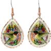 Original and brightly colored hummingbird earrings to impress everyone