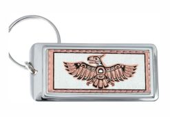 Handmade keychains, Native Haida Thunderbird key chain