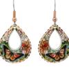Beautiful monarch butterfly earrings